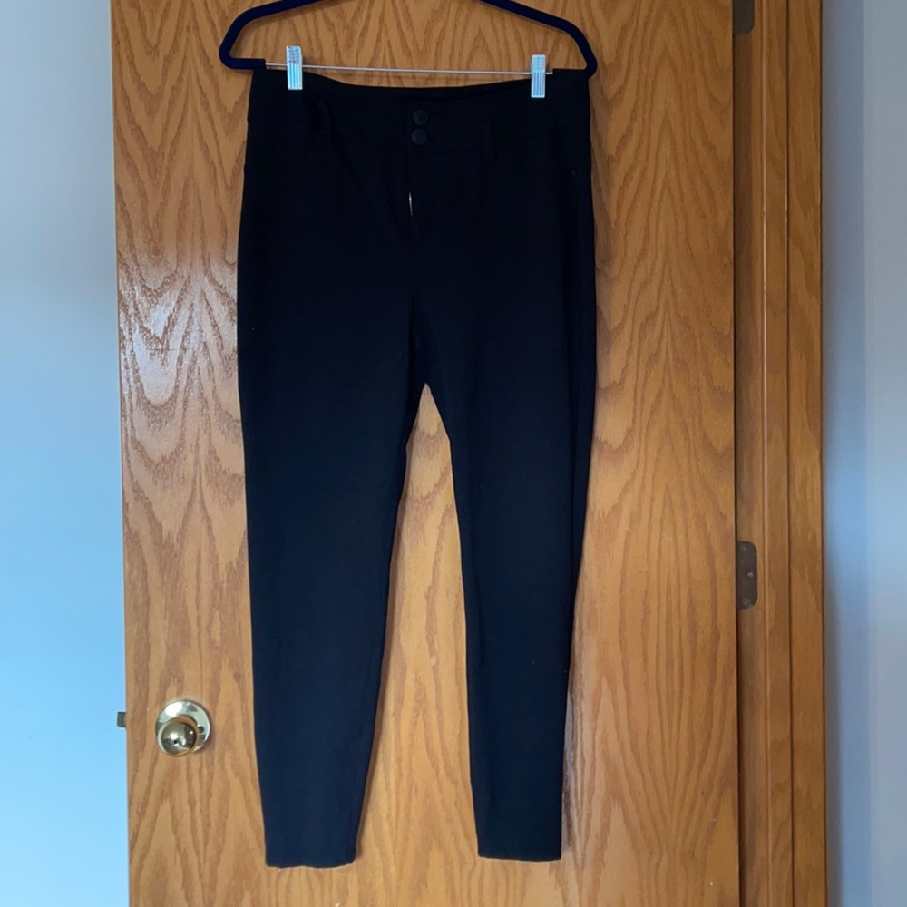 Black, Business/Work Pants (Legging Style)
